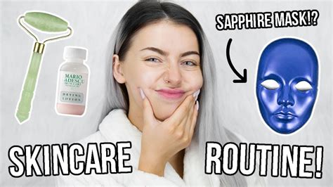 Updated Skincare Routine For Healthy Glowing Skin Youtube