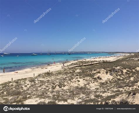 Beatiful Sunny Beach Day In Formentera Stock Photo By ©davidarts 135670246