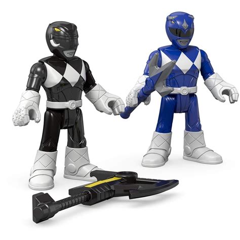 Buy Imaginext Blue Black Power Rangers Fisher Price Mighty Morphin