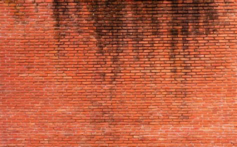 Premium Photo Orange Brick Wall Texture Background