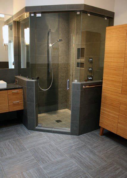 Elevate Your Bathroom Design With These 53 Inspiring Corner Shower Ideas Bathroom Interior