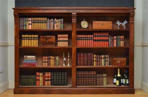 Victorian Open Bookcase Antiques Atlas