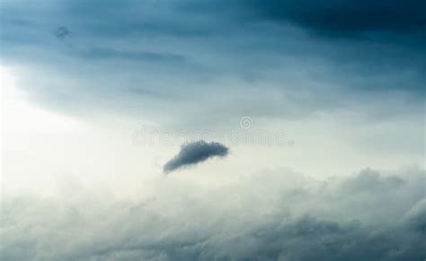 Dramatic Dark Rainy Clouds At Sunset Stock Image Image Of Georgia