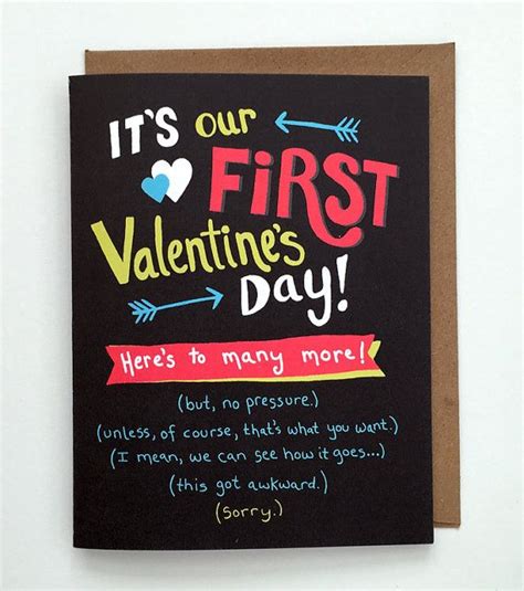 Funny Valentines Day Card For New Relationships By Katfrenchdesign My