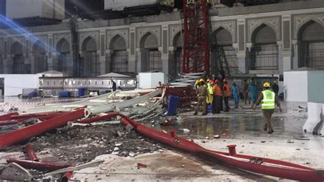 Dozens Killed In Mecca Crane Accident