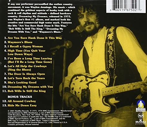 Waylon Jennings Dreaming My Dreams 1975 Waylon Jennings Free