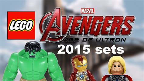 Lego Avengers Age Of Ultron 2015 Sets List Youtube