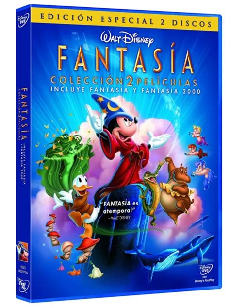 Fantasia And Fantasia 2000 Special Edition Disney 2 Dvd New And Sealed W
