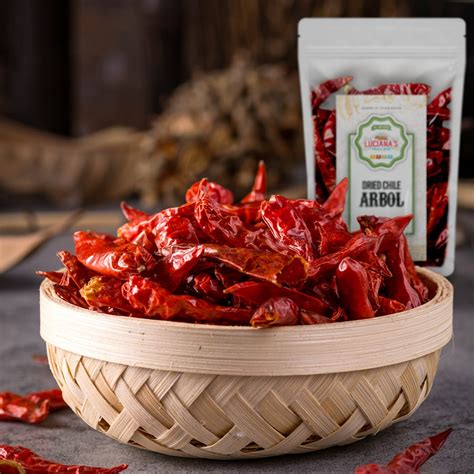 Dried Whole Mexican Chile De Arbol Peppers Similar Cayenne Etsy