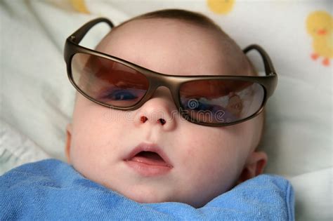 Baby Boy With Sunglasses Stock Image Image Of Sunglasses 1681757
