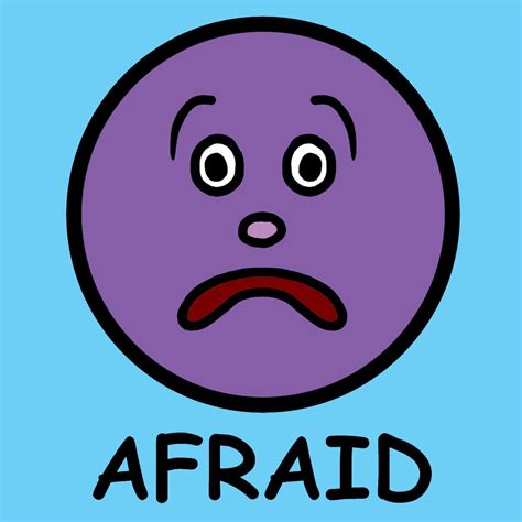 Afraid Face Clipart Scared Emotions Clip Art Images The Best