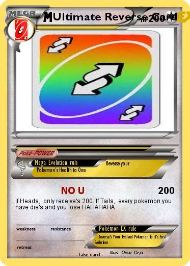 Submitted 1 year ago by biscuitboy1776. Pokémon Ultimate Reverse Card 2 2 - NO U - My Pokemon Card