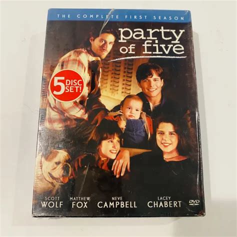 New Sealed Party Of Five Complete First Season 1 Dvd 2004 5 Disc