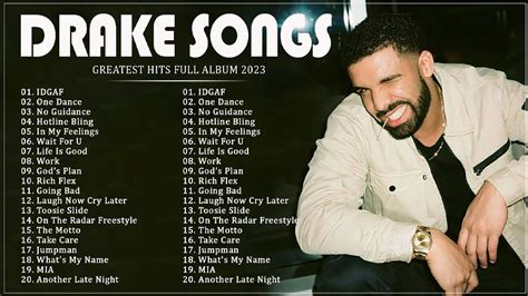 Drake Greatest Hits 2023 Best Songs Of Drake Playlist 2023 Best