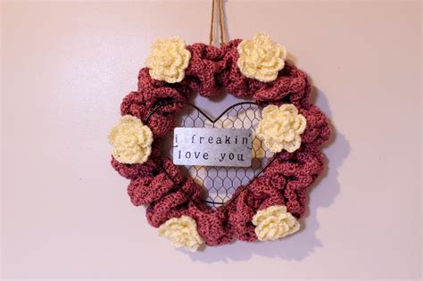 Adoration Wreath Highland Hickory Designs Free Crochet Pattern