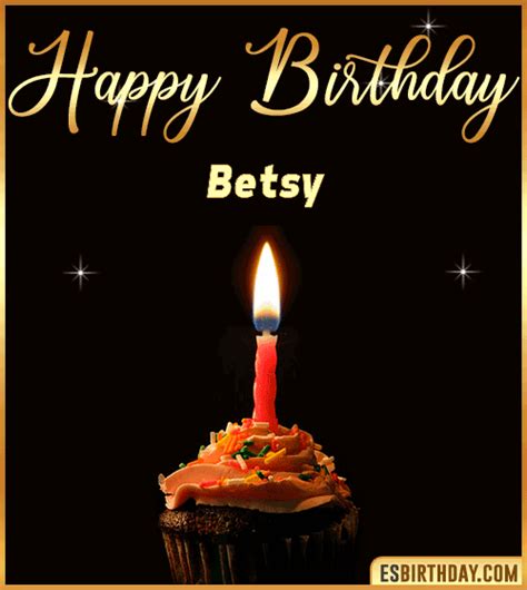 Happy Birthday Betsy  🎂 Images Animated Wishes 28 S