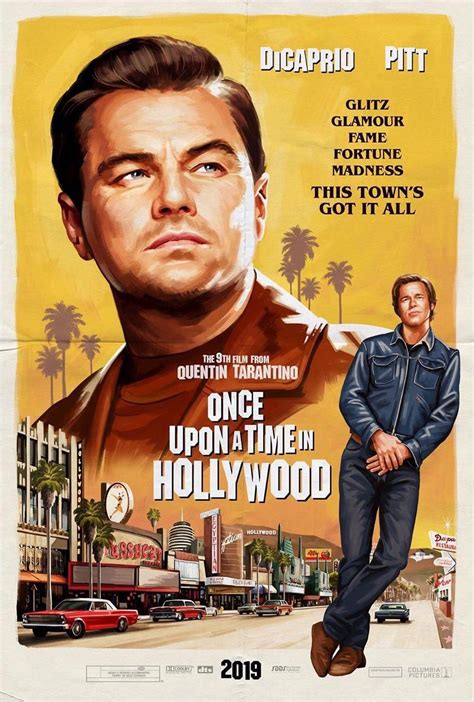 Once Upon A Time In Hollywood Poster Amelacolors