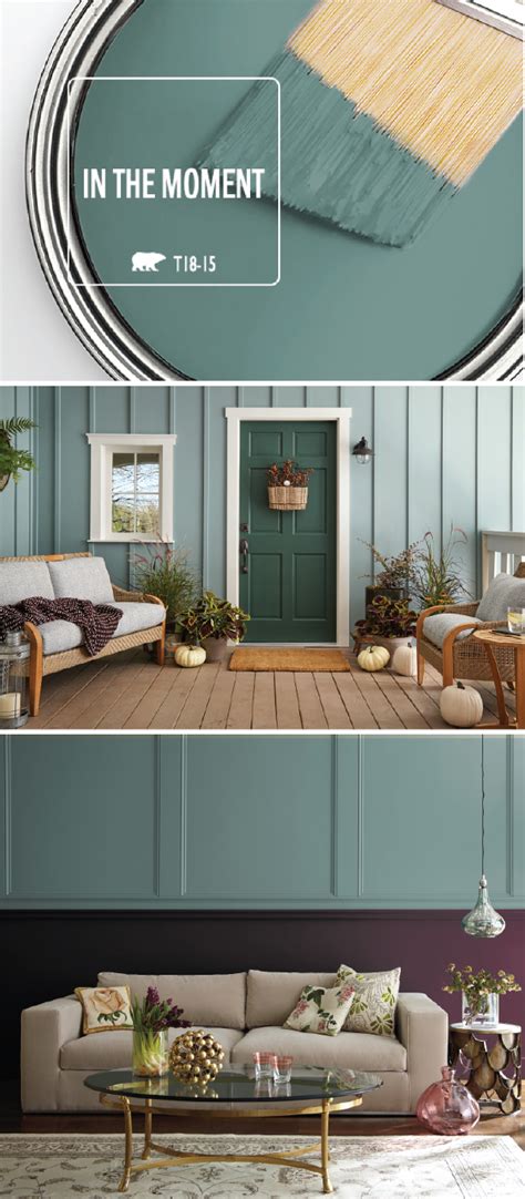 Color Of The Month In The Moment Colorfully Behr Paint Colors For