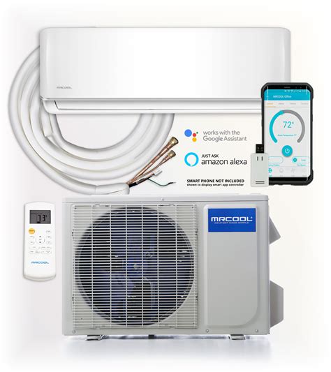 Mrcool Diy 18000 Btu Ductless Mini Split Ac And Heat Pump With Wireless Enabled Smart