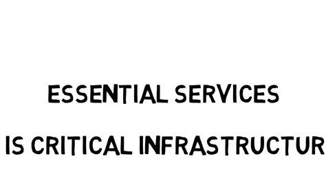 What Is Critical Infrastructure Youtube