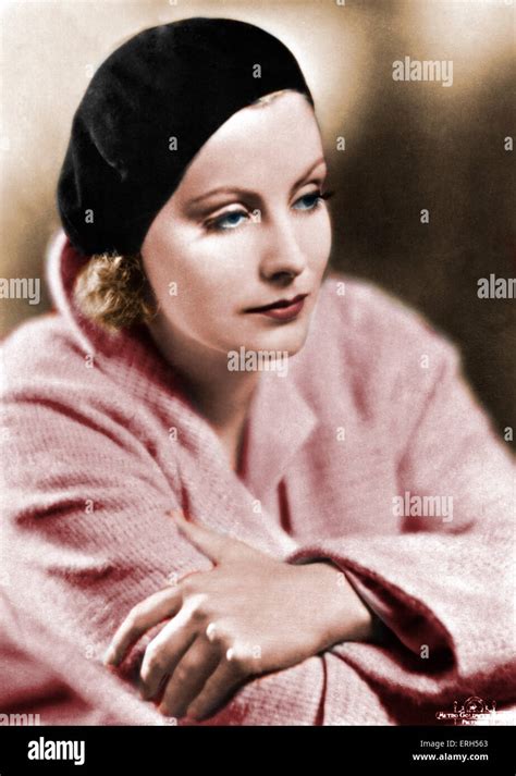 Greta Garbo Portrait Swedish Actress 18 September 1905 15 April