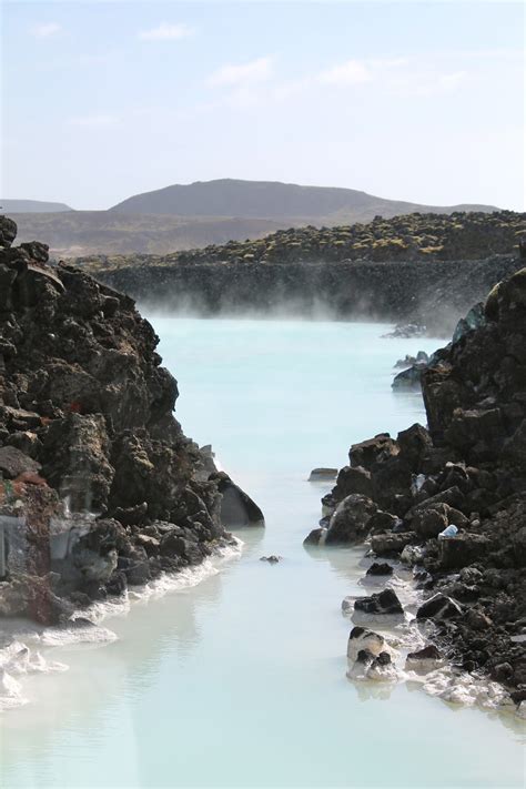 Blue Lagoon Iceland Arriving In High Heels