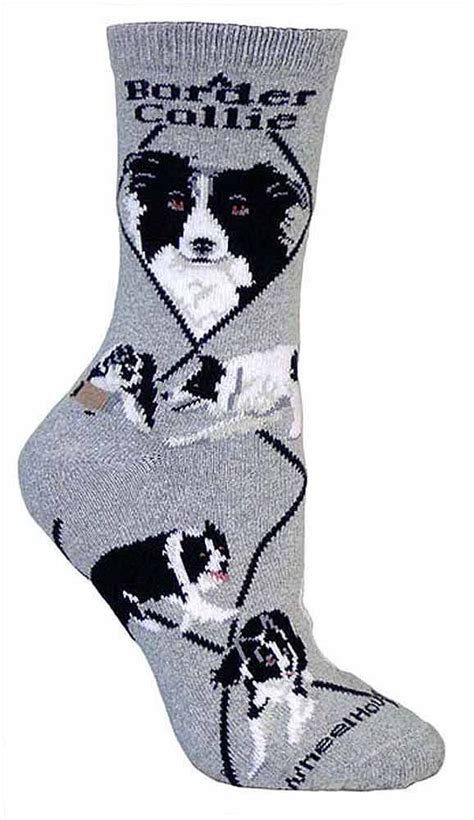 Border Collie Socks | Collie dog, Border collie, Border ...