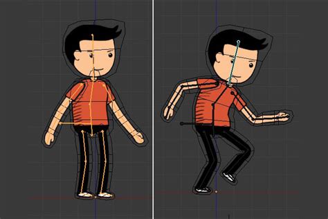 Rigging 2d Cut Out Characters With Blender Lesterbanks