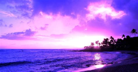 Purple Wallpaper Aesthetic Sunset Purple Sunset Wallpapers