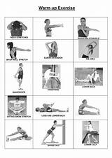 Images of Warm Up Fitness Exercises