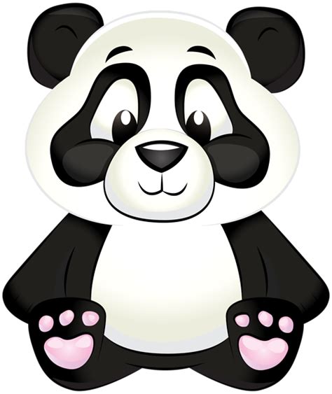 Panda Cartoon Transparent Png Clip Art Image Panda Drawing Art