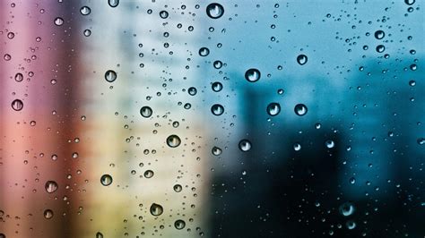 Raindrops Desktop Wallpaper