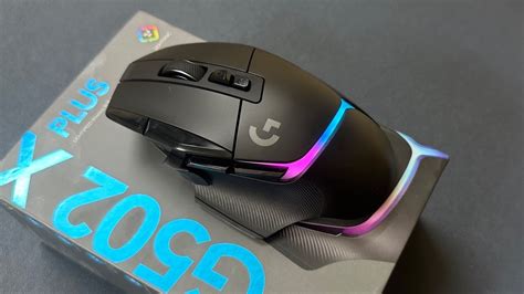 Logitech G502 X Plus Lightspeed Wireless RGB Gaming Mouse Unboxing