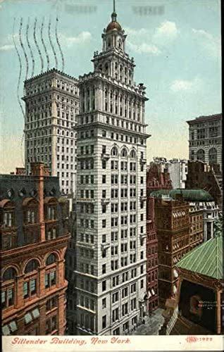 Gillender Building New York New York Ny Original Vintage Postcard 1907