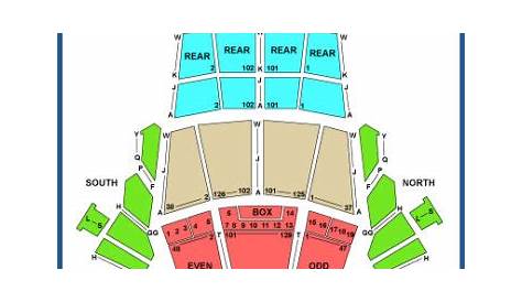 greek theater los angeles seating chart with seat numbers