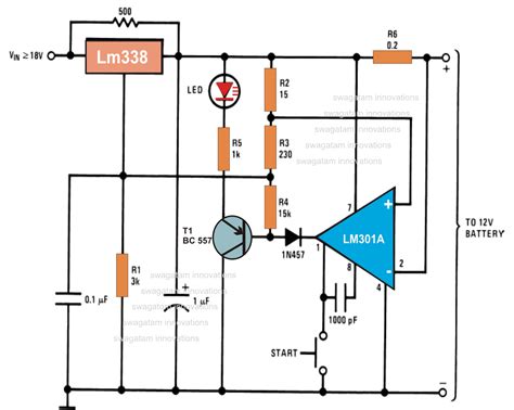 6 Volt Battery Charger Circuit Diagram Pdf