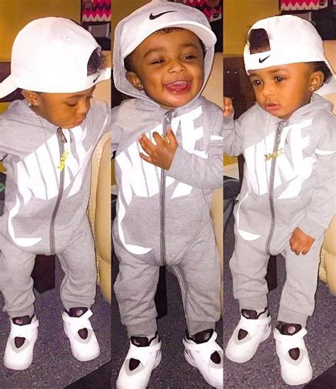 He Has This Outfit Mixed Baby Boy Cute Mixed Babies Cute Black Babies