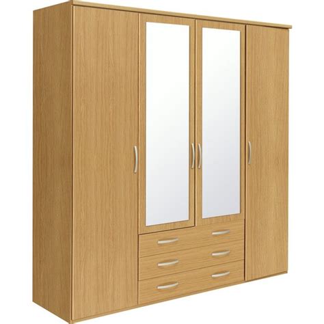 Thousands of products for same. Buy Collection New Hallingford 4 Dr 3 Drw Mirror Wardrobe ...