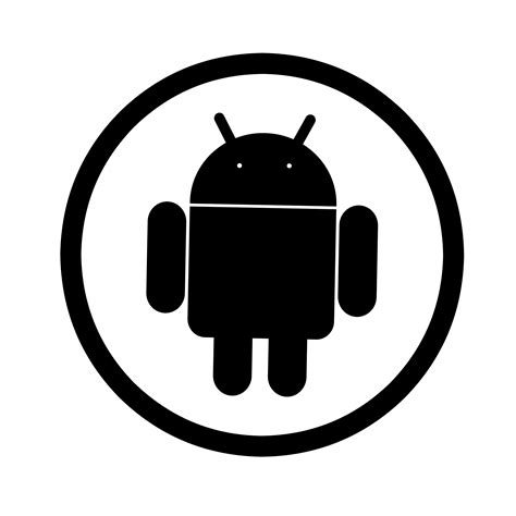 Gambar Android Icon Lambang Klasik Simbol Tanda Teknologi