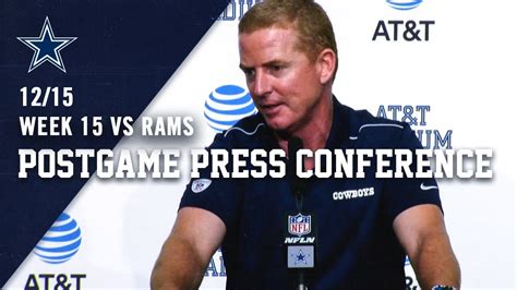 Jason Garrett Postgame Press Conference Came To Work Dallas