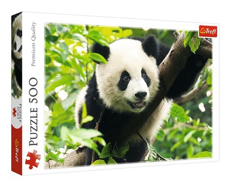 Trefl Puzzle 500el Panda 37142 Ceny I Opinie Ceneo Pl
