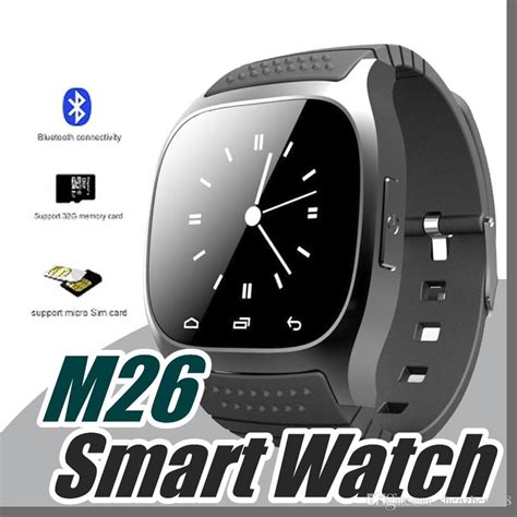 2017 Smartwatch M26 Bluetooth Wireless Wearable Device Smart Watch For