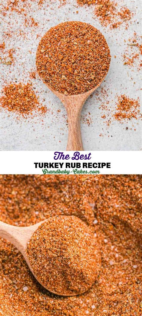 Homemade Turkey Rub Recipe Turkey Rub Smoked Turkey Rub Recipes Turkey Rub Recipes