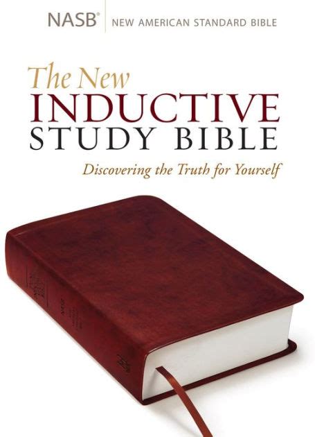 The New Inductive Study Bible Esv Burgundy By Precept Ministries