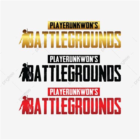 Colours Set Pubg Logo Gold Pubg 3d Pubg Pubg Png Png And Vector With