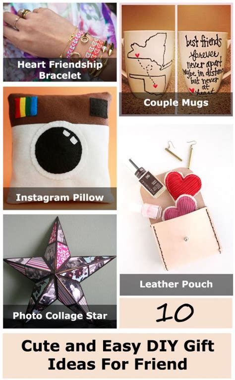 They have shared their life with you; 10 Cute And Easy DIY Gift Ideas For Friend - Musely