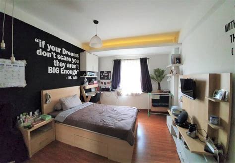 Untuk booking bisa liat foto iklan. Apartemen Pinewood, Tipe Studio 22m2, Fully Furnished