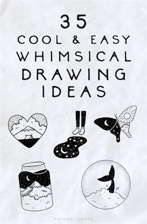 Cool Easy Whimsical Drawing Ideas Easy Doodles Drawings Simple Sexiz Pix