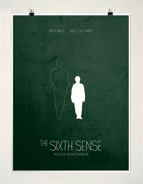 The Sixth Sense 1999 Best Movie Posters Cinema Posters Movie Poster