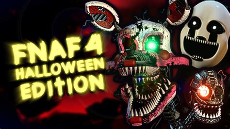 Five Nights At Freddys 4 Halloween Edition Gameplay All Characters 210